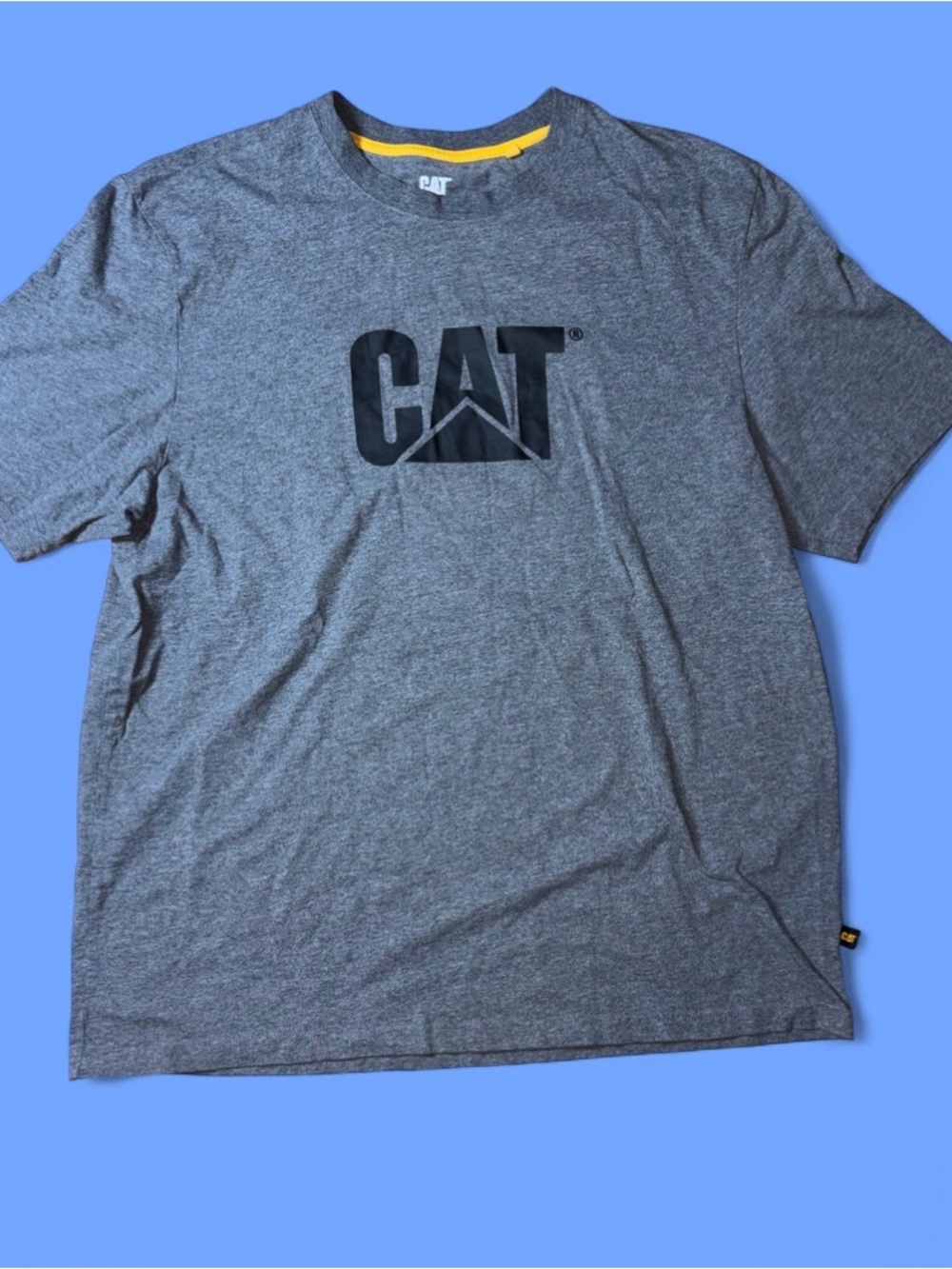 Gray CAT Caterpillar Tee XL